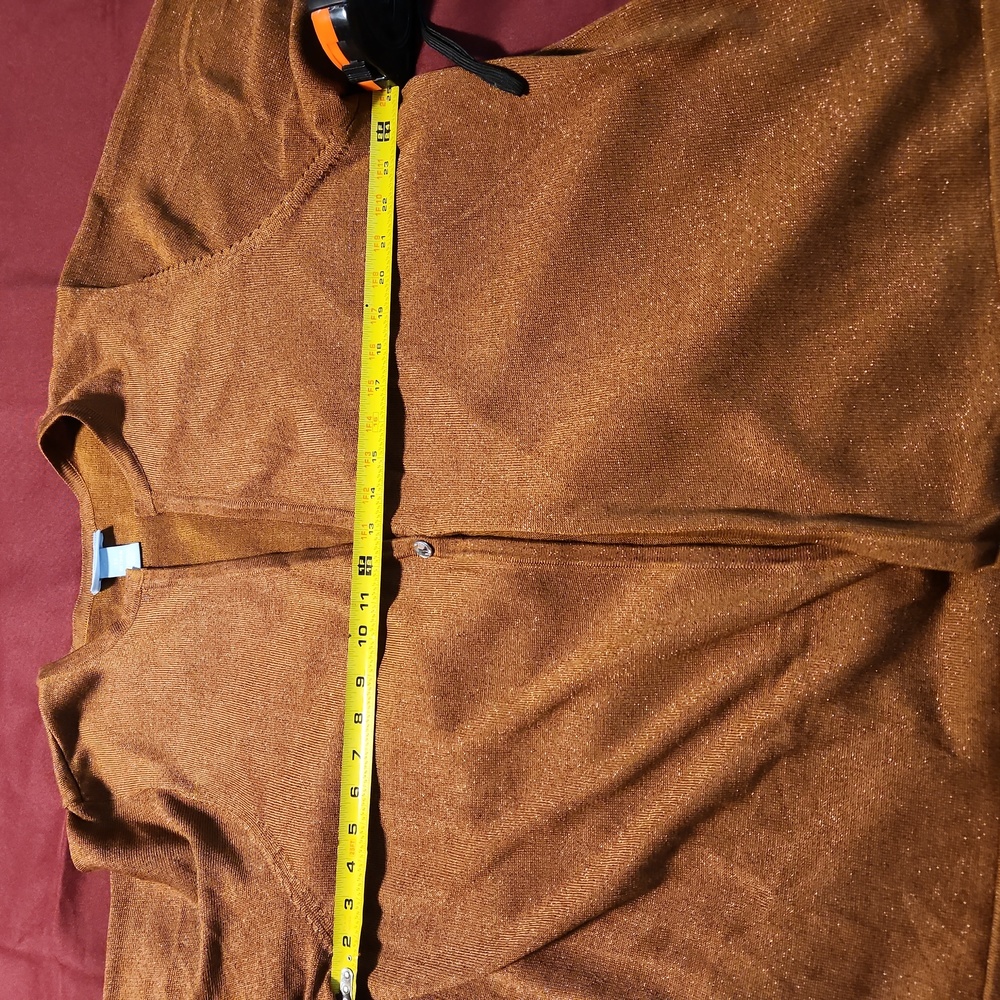 NWT liz n me glitter metallic sweater 22/24